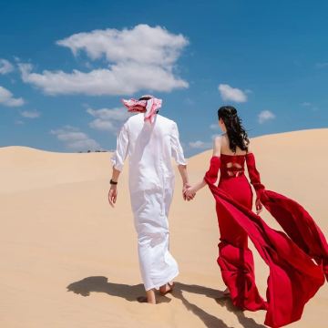 胡志明美奈一日游 红沙丘+白沙丘+仙女溪+中文/英文导游可选