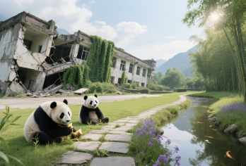 【纯包车】卧龙神树坪基地+5·12汶地震映秀震中纪念馆一日活动【[不在市区扎堆排队，去真正熊猫故乡]这里是熊猫的国度，北纬30°，真正适合熊猫生活的乐土】