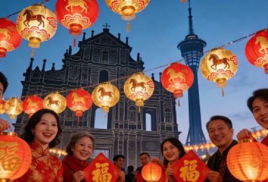 【粉丝结伴游】新年狂欢｜澳门品质一日游+赠流量卡【多线路规划，覆盖澳门核心地标；支持多地出发，搭配多档套餐，轻松开启旅程。】