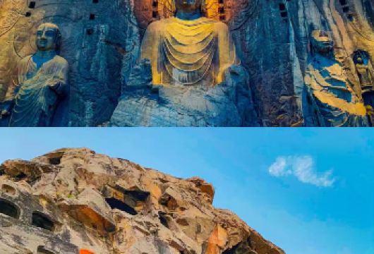 嵩山少林寺+龙门石窟一日游【三环内上门接| 天天发团】【[专业专注]专注河南地接26年，服务百万游客，以口碑赢得客户认可】