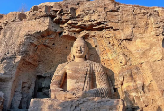 云冈石窟半日游+大咖讲解3小时【1：此产品为特价产品，下单后需自费20元/人无干扰耳机使用费】