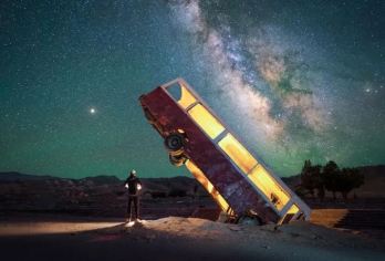 【24h免费接站】敦煌起止黑独山+胭脂山+石油小镇纯玩一日游【[天佑优品]24h免费接站・上门接送，出行更省心】