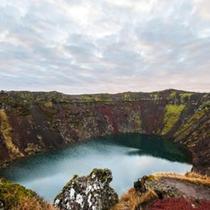冰岛黄金旅游圈+Kerið火山口湖+蓝湖一日游