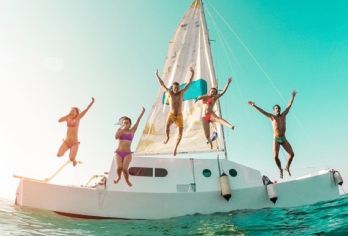 墨西哥坎昆女人岛一日游【加勒比海双体帆船+女人岛一日游】【网红路线 中文司导 纯玩小团 一价全包 特色美食】