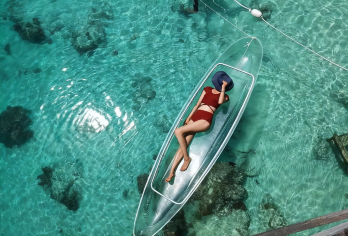 沙巴美人鱼岛一日游【限时钜惠|新度假村|可选深潜/红树林】【美人鱼岛私人度假村清澈水质浮潜一日游可加kawa红树林，全程中文导游服务】