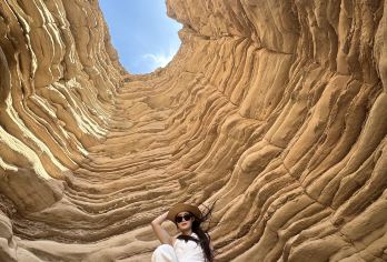 大海道一日游【一人起发4人小团丨硬派越野四区丨市区内免费接】【[常规团、落日团]全都有，打卡大海道核心区网红景点“神仙洞”大海道景色尽收眼底】