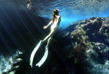 塞班岛劳劳湾潜水一日游【体验潜水/追海龟+接送+中文教练】【1. 正规潜店，中文潜水教练全程1对1或1对2服务。】