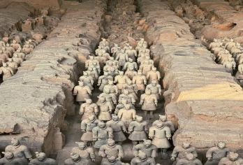 兵马俑+丽山园一日游【无购物不蹭店+上门接送+赠大雁塔讲解】【参观安排：兵马俑+丽山园（镇馆之宝-铜车马）重点IP逐一观览，一个不漏！亲子游更省心哟！】