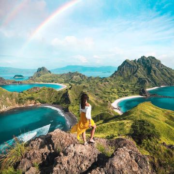 印尼科莫多一日游【粉色沙滩|科莫多龙|帕达尔岛|快艇出海】