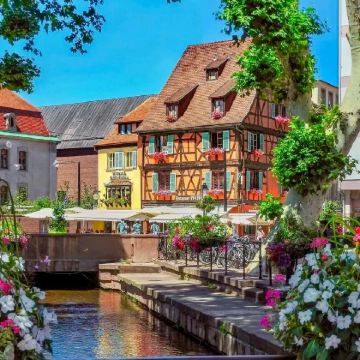 法国斯特拉斯堡出发：科尔马老城+小威尼斯+埃吉桑小镇一日游