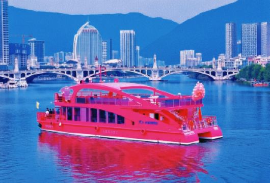 洱海双廊+理想邦+粉色大游船+小普陀+喜洲＋磻溪村s湾一日游【原创行程，拒绝千篇一律；独特粉红色‘’风花雪月号‘’游船畅游洱海】