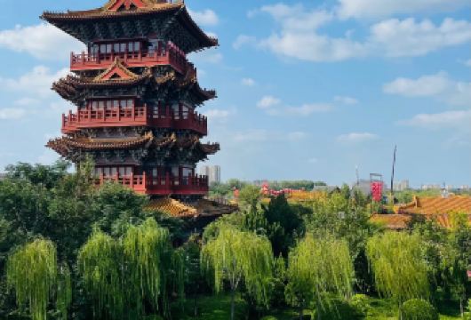 清明上河园一日游【从《包公巡汴河》到《岳飞枪挑小梁王》，实 景剧+民俗绝活（斗鸡、杂耍、王员外招亲）全程高能！】