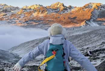 野马海子一日游【徒步雪山海子·挑战领奖牌·可选朗卡之心】【[户外徒步]徒步雪山海子，难度适中，拥抱自然】