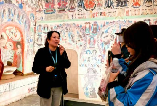 敦煌博物馆讲解【走进千年敦煌+了解敦煌历史文化+免预约】【严选专业讲师，讲解经验20年+，高级研学导师团队；】