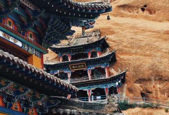 马蹄寺一日游 张掖旅游 特窟 金塔寺预约 三十三天石窟【纯玩无购物】