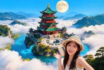 品质游·都江堰+青城山可选6人团蓝眼泪●川剧演出●赠景区挂件【纯玩口碑引领者 正牌总社自营！累计服务100万+，真纯玩口碑保障！拒绝挂靠的国旅分社冒充总社忽悠游客】