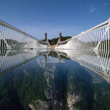 【极限挑战】张家界大峡谷+玻璃桥一日游 惊险刺激 峡谷游乐园