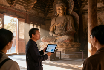 【金牌说】华严寺讲解善化寺讲解 3H精讲 大咖讲师 8人小团【[金牌导游讲师团]他们博古通今，幽默睿智，善于挖掘文物背后的故事，用有趣的方式还原历史真相；】