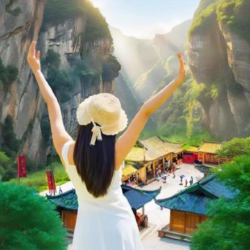 【携程共建团|晚出发】重庆武隆天生三桥+龙水峡地缝纯玩一日游