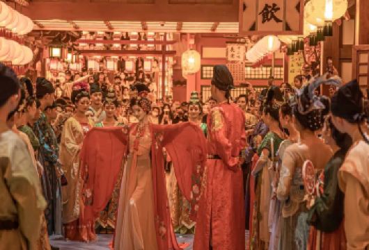 西安千古情+长安十二时辰+大唐不夜城一日游【三环内专车接送】【[省心出行]三环内酒店专车上门接，景区区间专车直达，让您省心无忧出游。】