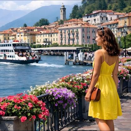 意大利米兰周边拼团游：科莫湖与贝拉焦一日游|含船票&