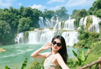 南宁+德天跨国瀑布一日游【往返高速 纯玩无购物店 含接驳车】【[缤纷景点]亚洲跨国大瀑布（徒步漫游+登高望越+悬崖玻璃栈道）多角度，全方位解锁瀑布全景！】