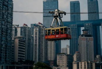 重庆一日游【长江索道+磁器口古镇+白公馆+李子坝轻轨穿楼】【1. 2到8人小团，上门接，五年老司机】