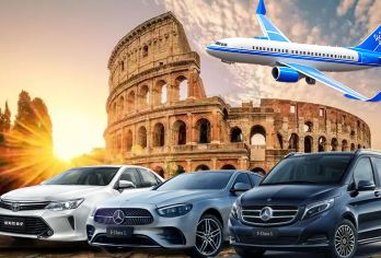 意大利全境罗马米兰菲乌米奇诺马尔彭萨机场接机送机包车定制游【中文司机，专车服务】