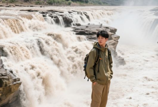 陕西壶口瀑布+黄帝陵一日游含中餐+赠汉服体验【[贴心接早]西安市区三环内提前联系接早，贴心周到。】