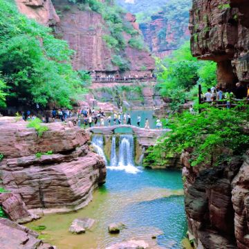 黛眉之恋◆云台山1日游丨红石峡+小寨沟+猕猴谷丨无购物上门接