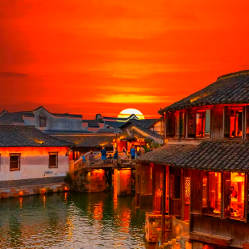 【特惠纯玩·上门接】嘉兴乌镇+东栅+西栅+西栅夜景一日游