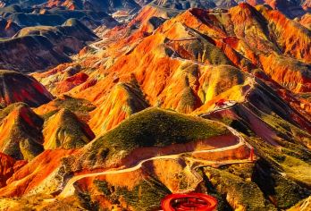 兰州水墨丹霞旅游景区半日游【包车游】【1，达人带队，精选线路，深度体验，创新玩法，贴心管家，摄影帮手，路上美景随走随停！】