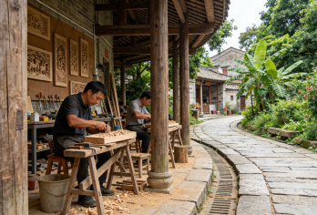 亲子・自然研学线--罗洞小镇-从化荔枝博览园-北纬 23°8【参与亲子游戏，了解荔枝品种，体验木工手作】