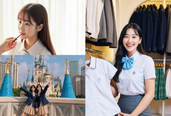 乐天免税店与韩国文化探险之旅【体验韩式美妆和韩式校服，然后尽情享受乐天世界！】