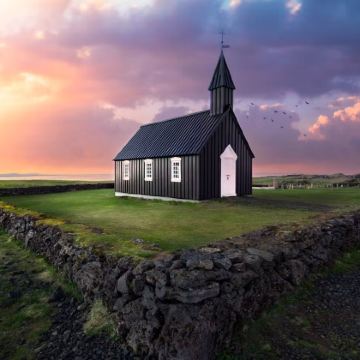 冰岛斯奈山半岛+教会山一日游|舒适小巴市区接送