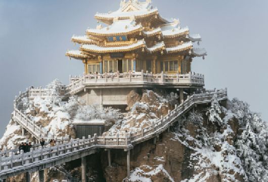 老君山跟团一日游15人精品小团/看亮灯/赏雪景【15人空调巴士 全程高速 资深导游】