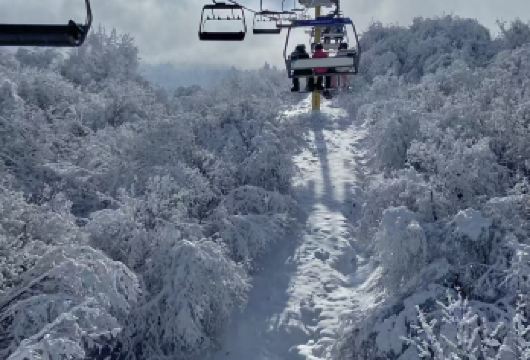 九顶山耍雪一日游【太子岭滑雪场内滑雪赛道种类多样】