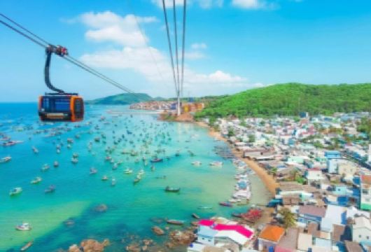 富国岛快艇四岛游+香岛缆车+水上乐园+午餐+航拍出海一日游【[游览富国醉美四岛]享受终JI海滩之旅】