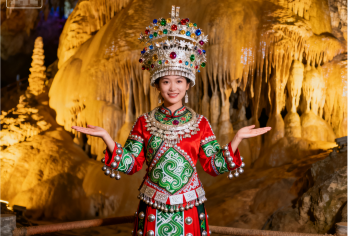 贵州织金洞一日游&全国免票了【金刚杵霸王盔&织金归来不看洞】【[一手价格]自有车队、酒店、餐厅、导游，无中间商赚差价】