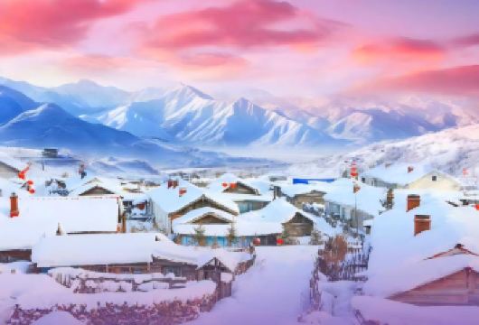 牡丹江威虎山雪村一日游【️含门票+游玩〓冰雪奇缘〓穿越之旅】【● [优选景点]往返市区接送+威虎山雪村景区门票+雪地摩托圈+马拉爬犁+穿越之旅+超级雪圈】