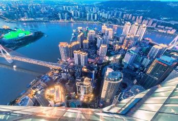 重庆长江索道+轻轨穿楼+洪崖洞一日游|赠观景台+游船|免儿童【[高值赠送]价值198元的长江索道票+大礼堂官方讲解+高空观景台门票+嘉陵小渡船票】