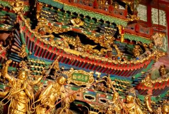 山西临汾市区起止小西天+东岳庙+广胜寺拼车小车一日游【悬塑绝唱小西天、四醮朝山东岳庙、广胜寺飞虹琉璃塔与《黑神话：悟空》联动，拼车一日高效串联晋南古建精华】