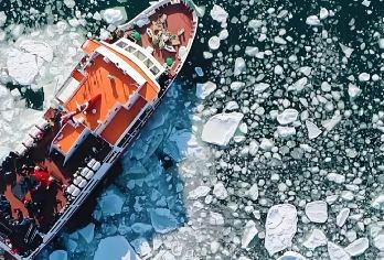 落日纹别破冰船札幌往返一日游流冰层云峡冰瀑节日本北海道【中/英文司机带领，贴心服务，无需担心语言沟通】