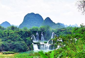 从崇左市出发：德天跨国瀑布景区+明仕田园包车一日游【10小时包车足够深度游玩！】