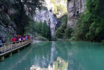 【纯玩8人团+航空车】武隆天生三桥+龙水峡地缝乌江画廊一日游【[自营发团]专线+直发！中间无任何差价！航空车！单车位148！含门票388！公司承诺贵了全额退！！】
