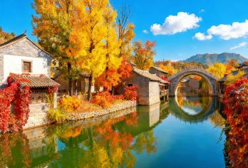 北京古北水镇一日游【游江南小镇/看灯光水舞秀/可选含餐】【[出游保证]：北京专注地接旅行社20年，承诺本产品纯玩无购物团。】