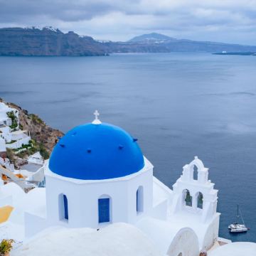 圣托里尼-桑托林岛-伊亚小镇-卡马里-5座/7座可选中文沟通