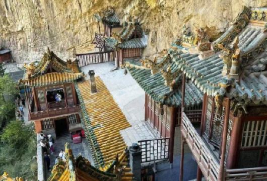 大同出发悬空寺+应县木塔一日游【世界三大奇塔之一——应县木塔】