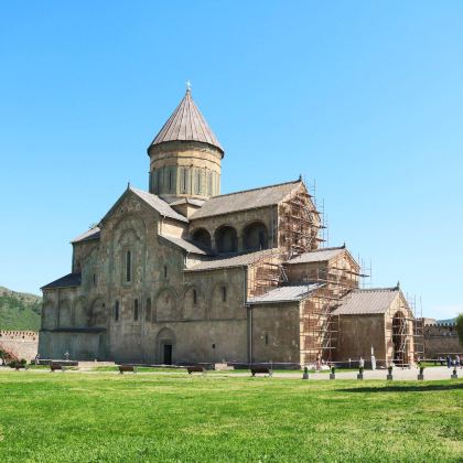 生命之柱主教座堂+格鲁吉亚纪事纪念碑+乌普利斯齐赫王朝包车