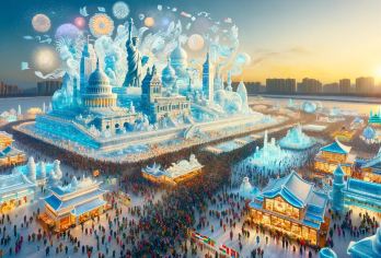 哈尔滨冰雪大世界一日游（可选VIP畅享跨年票+免预约速入园）【[贴心赠送]：VIP赠送保暖三件套、打卡冬季里的童话世界[冰雪大世界]】